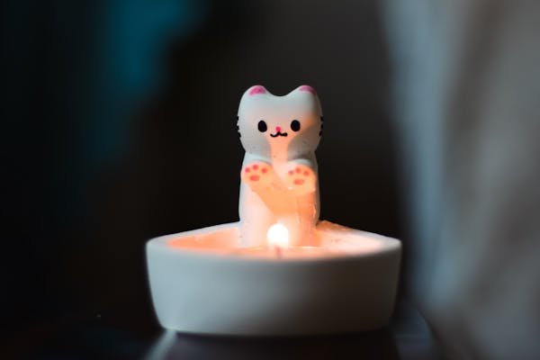 Veilleuse chat : la touche douce pour rassurer votre enfant