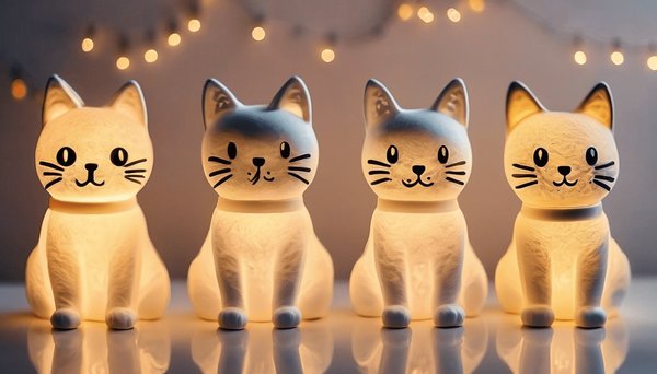 Top veilleuses chats pour apaiser les nuits de votre enfant