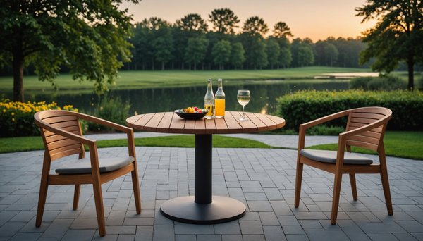 Innovations dans les tables et chaises d'extérieur modernes